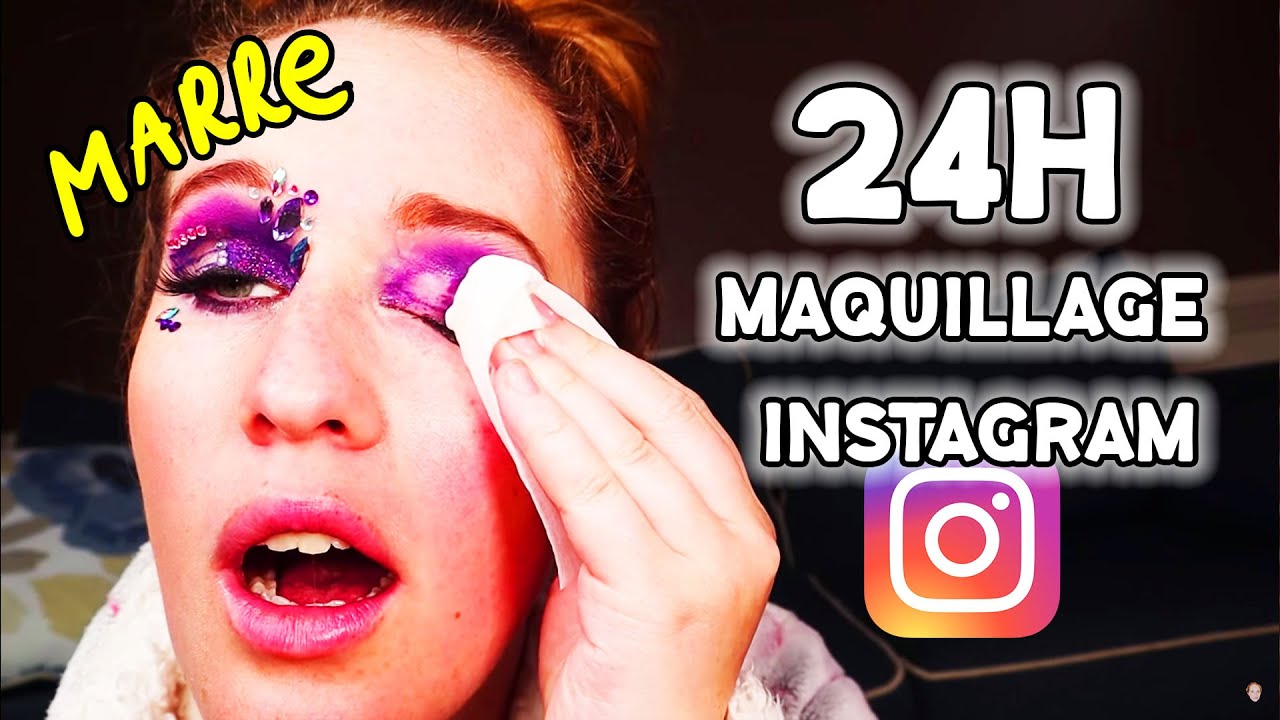 J'AI PORTÉ UN MAKEUP D'INSTAGRAM BADDIE PENDANT 24H