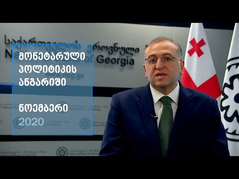 მონეტარული პოლიტიკის ანგარიში - ნოემბერი 2020