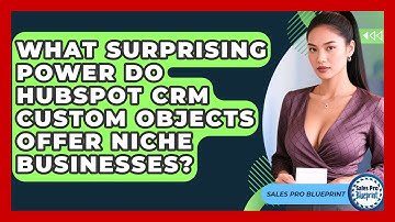 What Surprising Power Do HubSpot CRM Custom Objects Offer Niche Businesses? - Sales Pro Blueprint