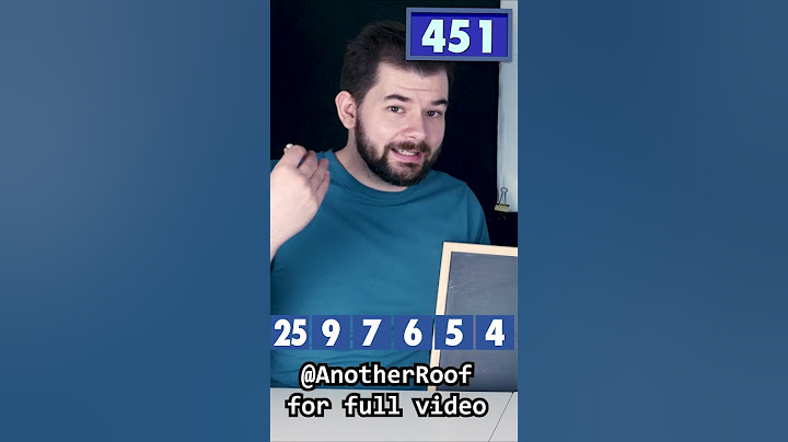 A Simple Trick to Solve Countdown Numbers #shorts