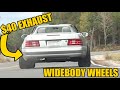 WIDEBODY MERCEDES pt.2 - HOW TO PICK WHEELS FOR YOUR WIDEBODY + $40 EXHAUST MOD SL500 R129
