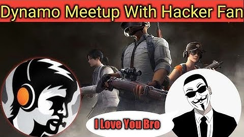 Dynamo Meetup With Hacker Fan | Very Funny Gameplay | Solo Vs Squad Dynamo | Pubg Mobile #02
