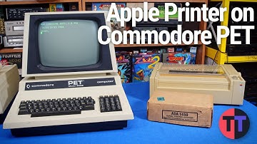 Apple Printer on a Commodore PET