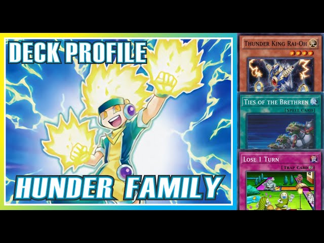Thunder Family (Hunder) - Deck Profile FUN - ABRIL 2021 - YouTube Thunder Family (Hunder) - Deck Profile FUN - ABRIL 2021 - YouTube