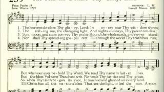 The Heavens Declare Thy Glory, Lord (Uxbridge)