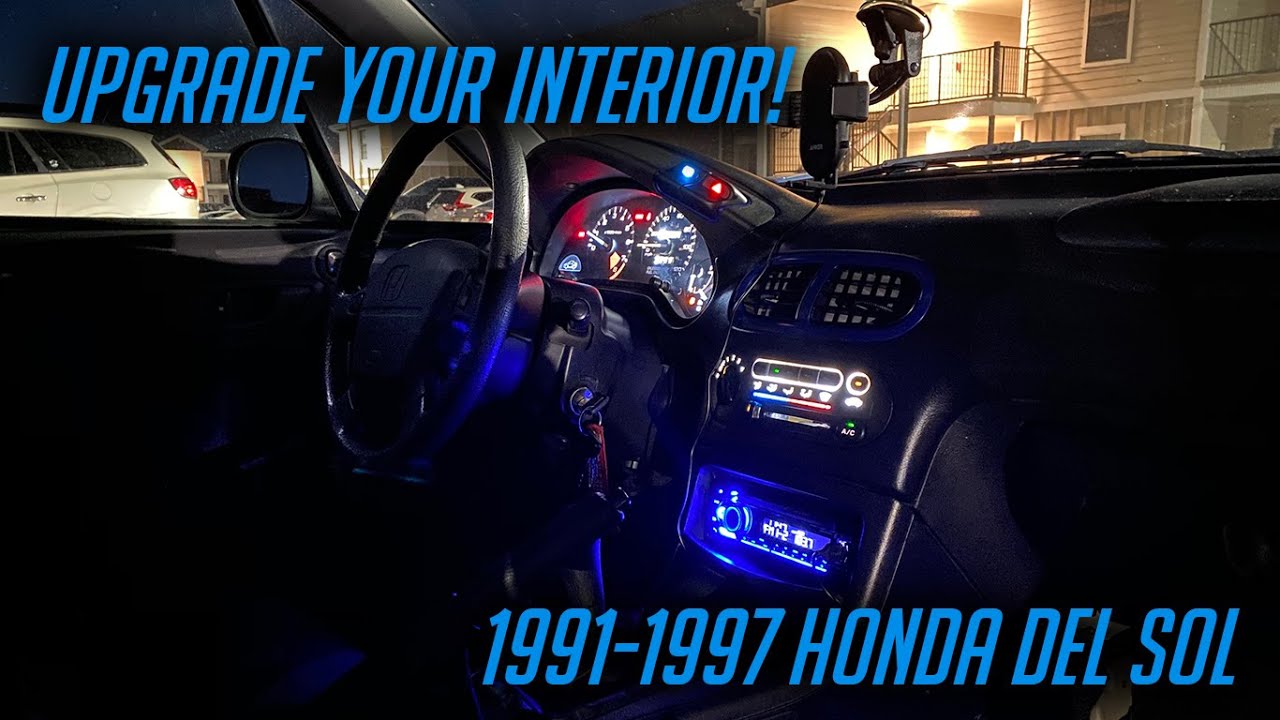 Worth The 50 Update Your Del Sol Interior Youtube
