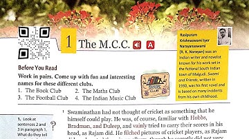 The M.C.C. | By R K Narayan | Explanation In Hindi | Gulmohar Golden Jubilee Edition Class 7 |Part 1