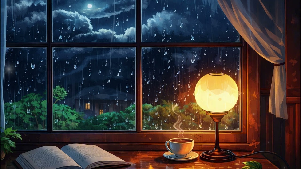 Rainy Night Cafe | Still Here in the Rain (30 Minutes of Quiet Strength)