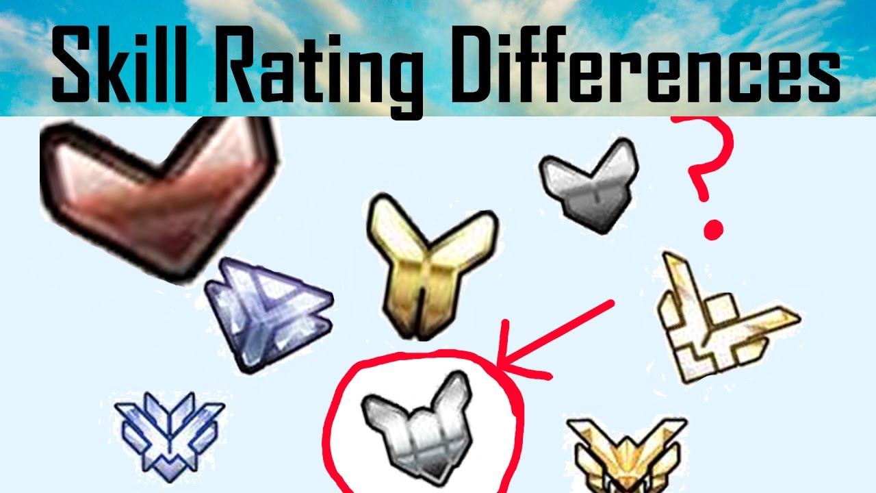 overwatch skill rating differences