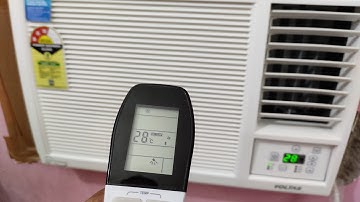 Voltas 1Ton Window AC (2022 Model) : How to use Remote Control