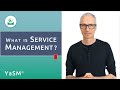 What is service management?