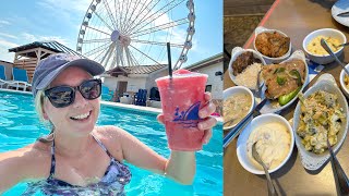 Margaritaville Island Hotel &amp; The Island Pigeon Forge! Rooftop Pool, Fountain View Room &amp; More!