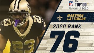 #76: Marshon Lattimore (CB, Saints) | Top 100 NFL Players of 2020