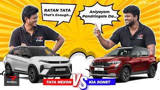 Best Compact SUV : TATA NEXON vs KIA SONET | RevNitro