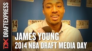 James Young - 2014 NBA Draft Media Day