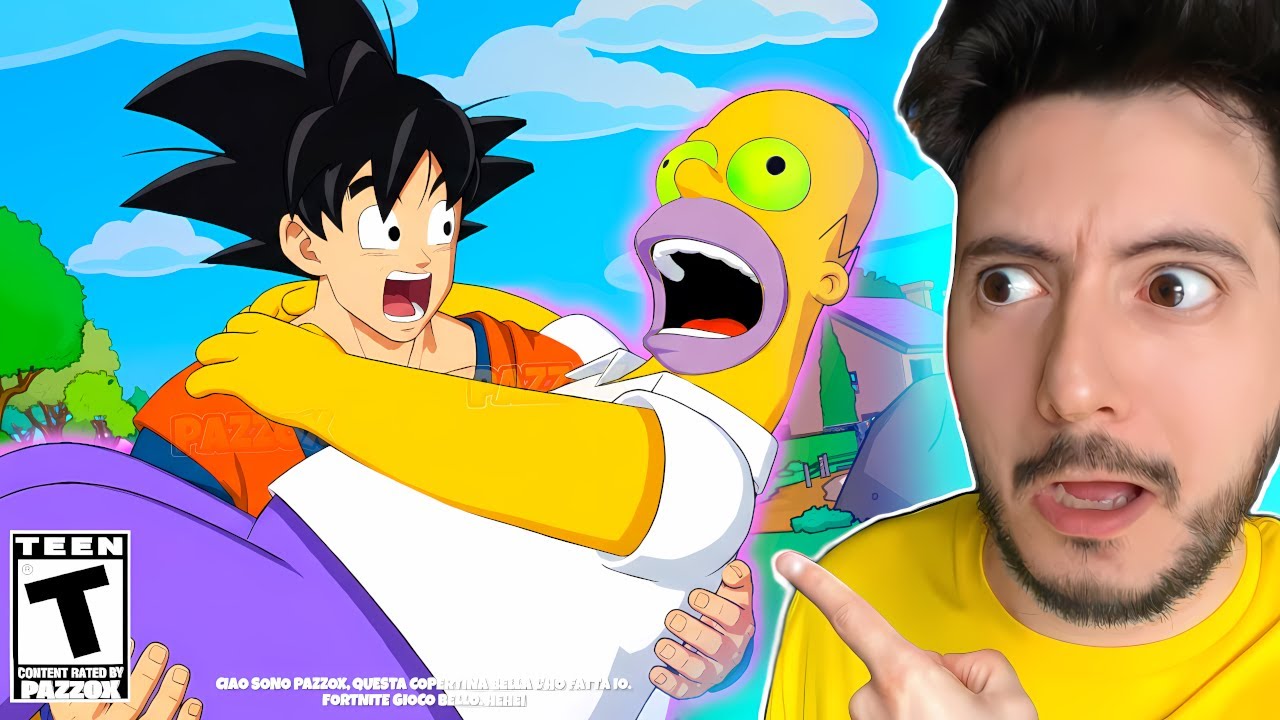 HO ADOTTATO HOMER CLONE su FORTNITE... Per tutta la partita! 😂