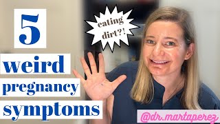 Weird Pregnancy Symptoms: Weird tastes, Restless Leg Syndrome, Craving Ice & Dirt, Cavities, & Hair