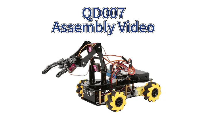 Build the QD001 Robot Car with QD007 Robot Arm Expansion Pack | STEM Robotics for Kids & Educators