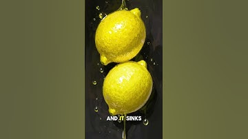 Why Does Lemon Float While Lime Sinks  The Science