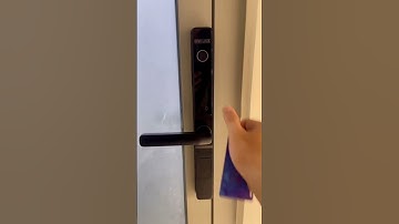 Tiếp tục hoàn thiện và bàn giao bộ khóa vân tay Similock tại Lê Độ, ĐN #viral #khoavantay #đànẵng