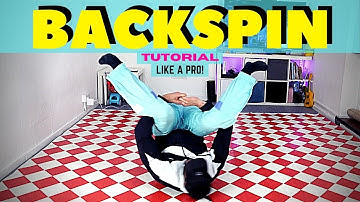Backspin Tutorial | How To Backspin Breakdance | Powermoves Bboy Tutorial