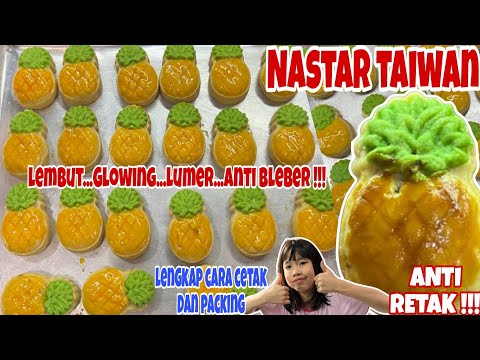 Resep Nastar Taiwan Bentuk Nanas