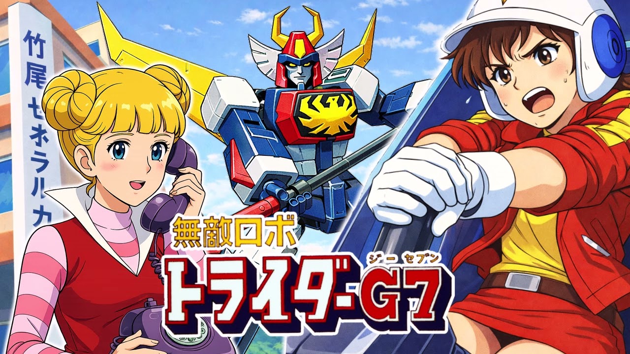 トライダーG7 OP    たいらいさお AIcover