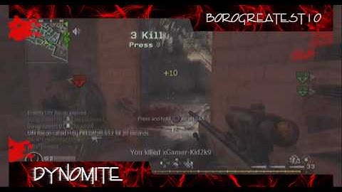 borogreatest10 - COD4 montage - DYNOMITE