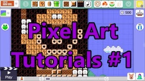 Pixel Art Tutorials #1: Builder Mario