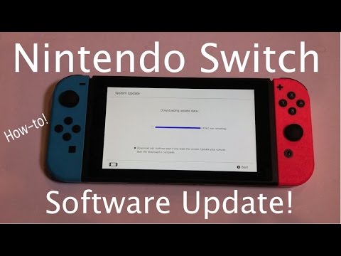 Video: Nintendo Switch Systemoppdatering Løser Problemet Med Batteriladning