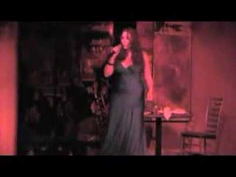 Jade tyler sings at the Camden House for Lou Rawls...