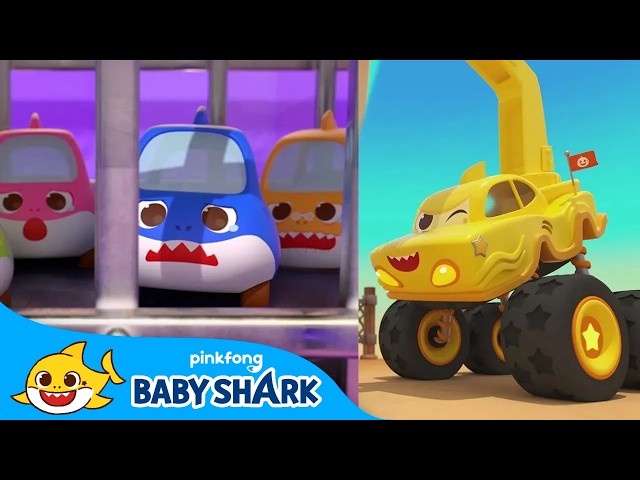[BEST] Baby Shark Monster Truck Special | Let’s Ride! Monster Truck ...