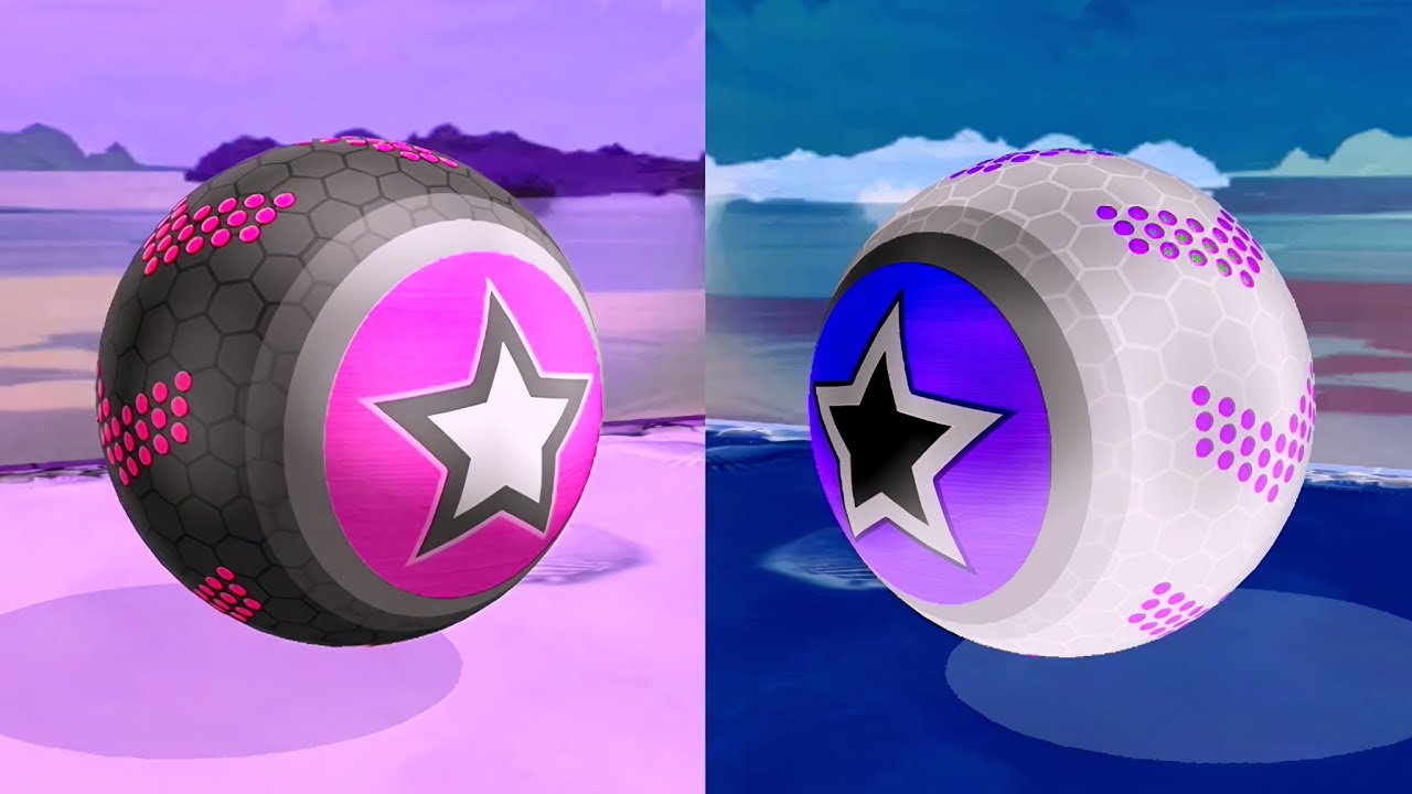 Going Ball 🏀 vs Reverse gameplay Hard Level Ball Colour Run , iOS ...