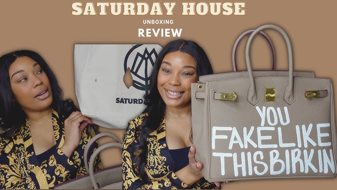 SONIQUE SATURDAY You Fake Like this Birkin HANDBAG REVIEW #yfltbbag  #birkinbag 