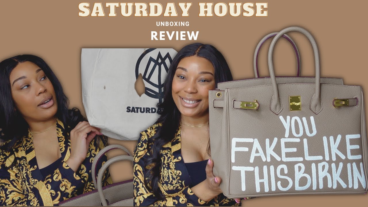 "YOU FAKE LIKE THIS BIRKIN" Saturday House Review | BLACK OWNED | - YouTube