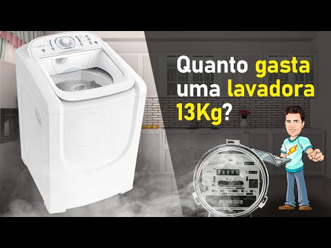 Vídeo: Potência da máquina de lavar: quantos kW ela consome?