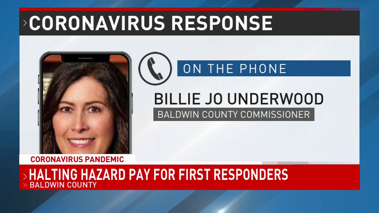 Baldwin County cutting first responder hazard pay due to economic ...