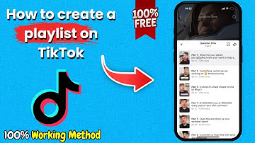 How to create a playlist on TikTok in 2025
