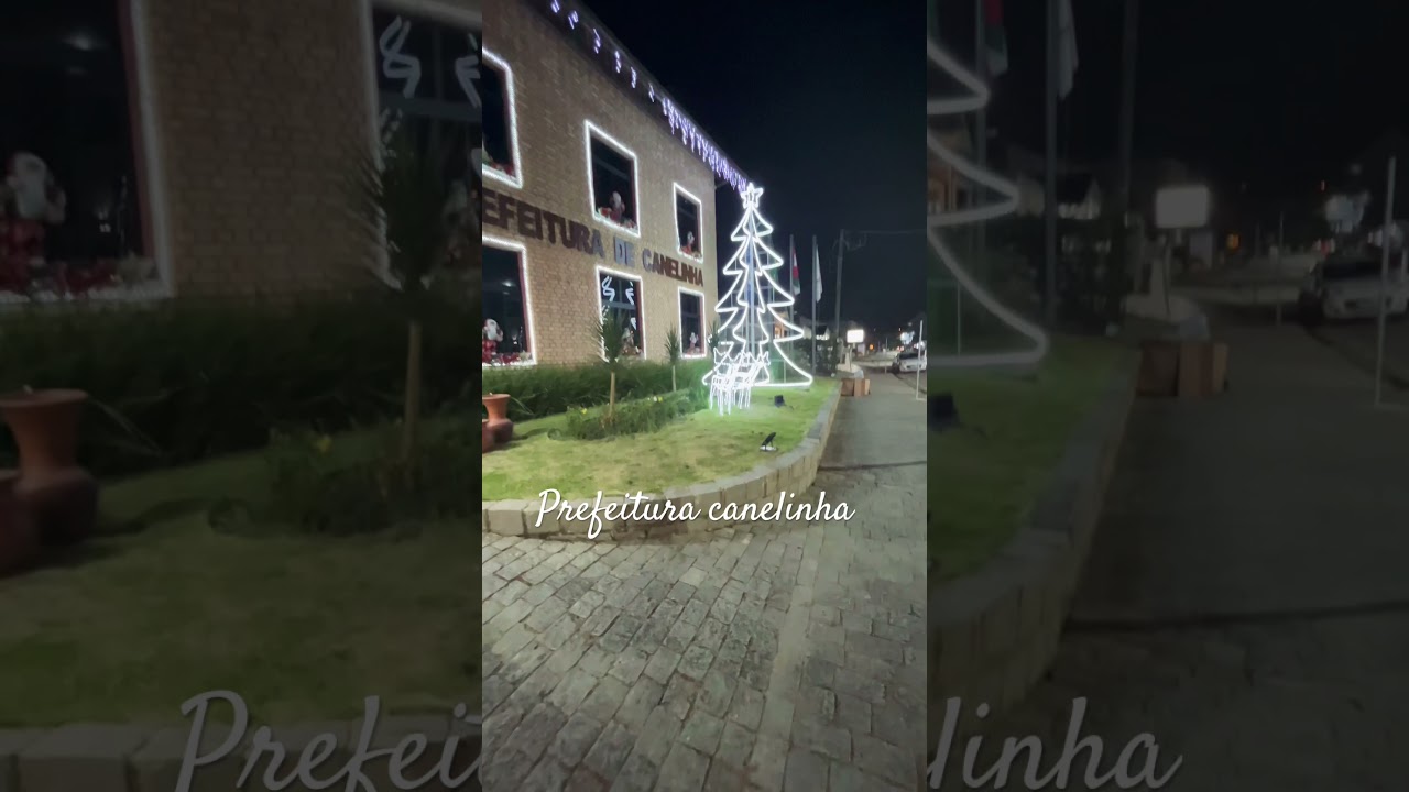 Decoração prefeitura municipal canelinha sc 