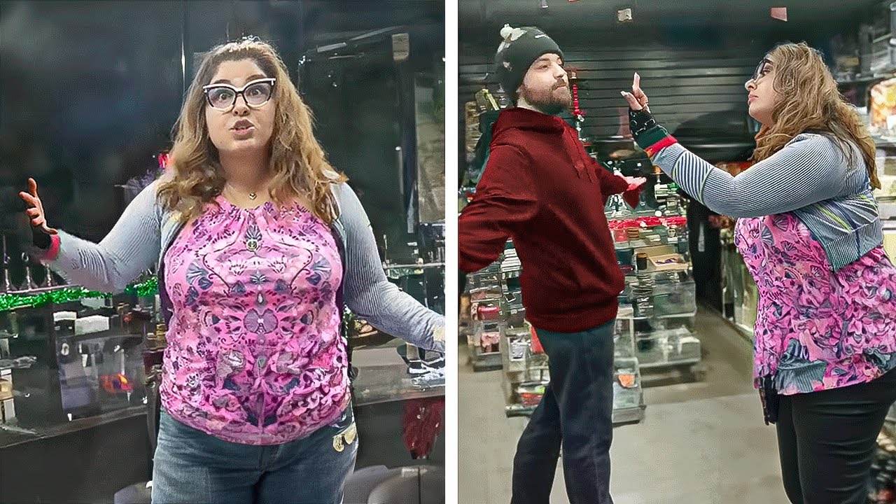 RACIST Karen MESSES With THE WRONG Employee..