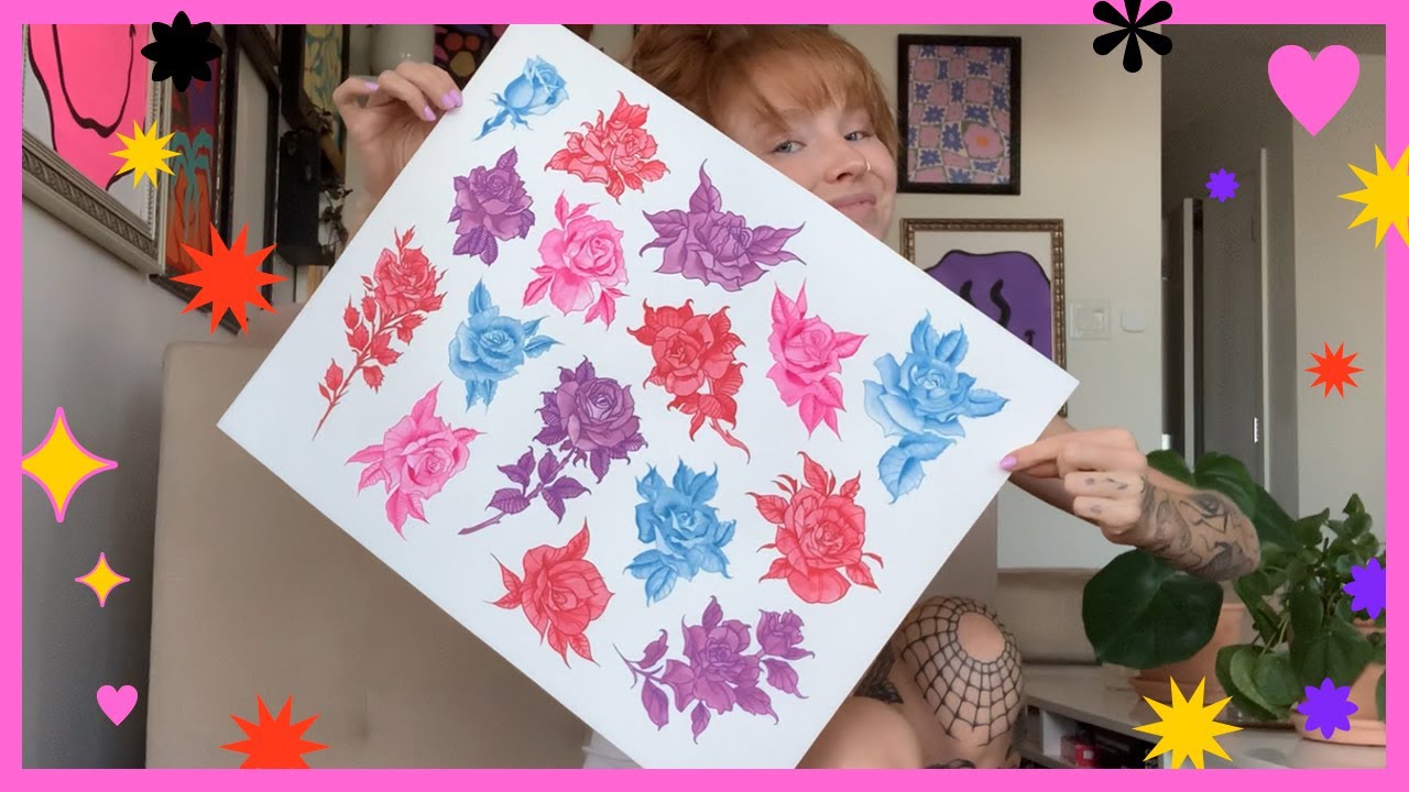 Week One Tattoo Homework! - YouTube