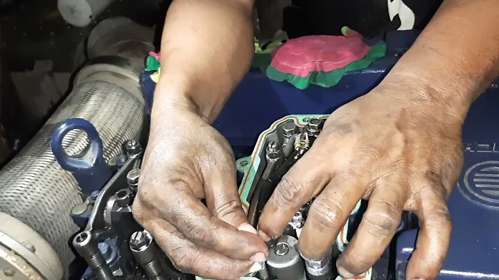 Weichai engine tune up || 12x16 valve adjustment