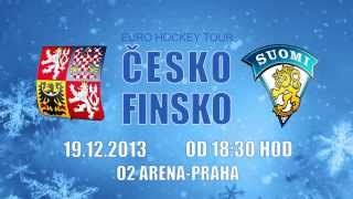 Pozvánka Česko - Finsko (19.12. 2013 - O2 Aréna, Praha)