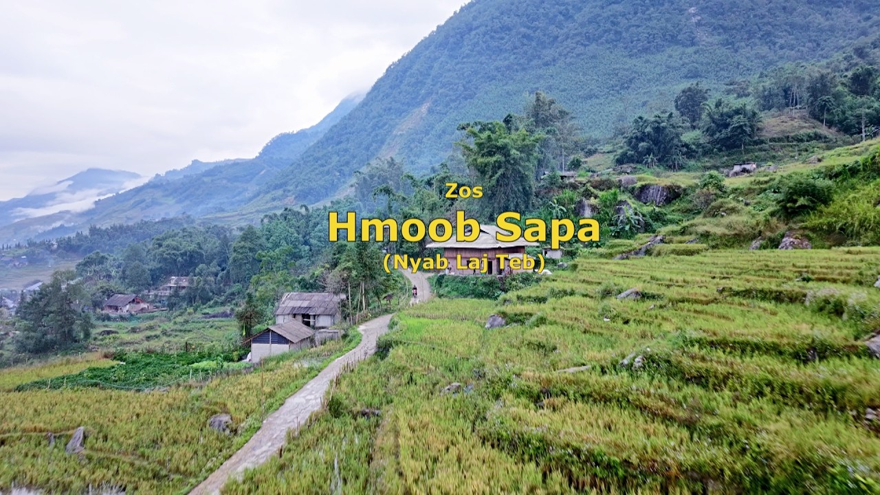 Zos Hmoob Sapa Nyab Laj Teb 2026 (Hmong Sapa Village in vietnam)