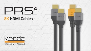 Kordz Product Overview - PRS4 8K HDMI Cables