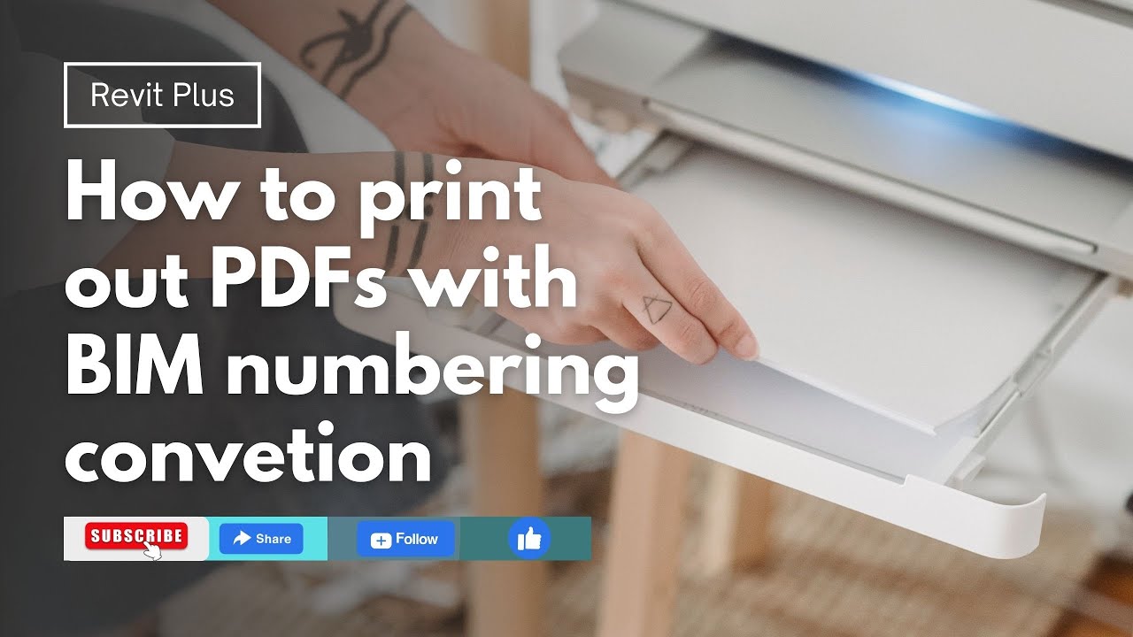 How to print out PDFs in Revit with BIM numbering convention YouTube