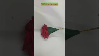 easy 🌹 rose latkan design  cutting and stitching #viralvideo #trending #fashion #blouse #shorts