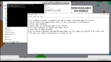 How to make an Agar.io private server (less than 5 min)