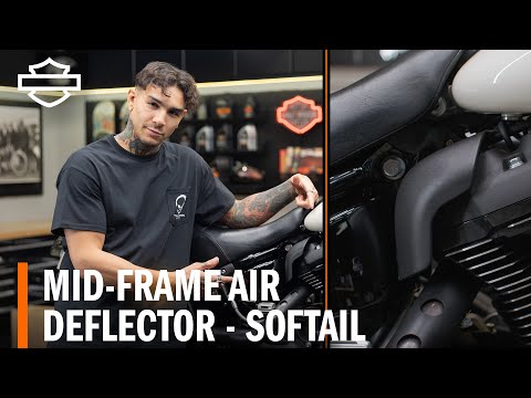 Harley-Davidson Softail Mid-Frame Air Deflector Overview