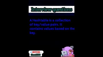 What is Hashtable? || shruti098